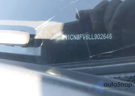 2020 Nissan Versa Sr Xtronic Cvt from USA, damaged, VIN 3N1CN8FV6LL902646